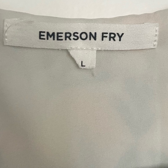 Emerson Fry Marion Button Patchwork Dress Large - Picture 8 of 9